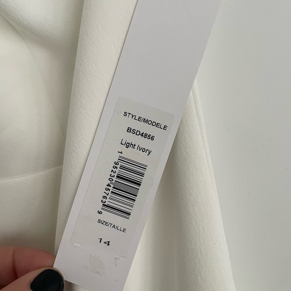 Brand NEW never worn Badgley Mischka dress - Picture 2 of 4